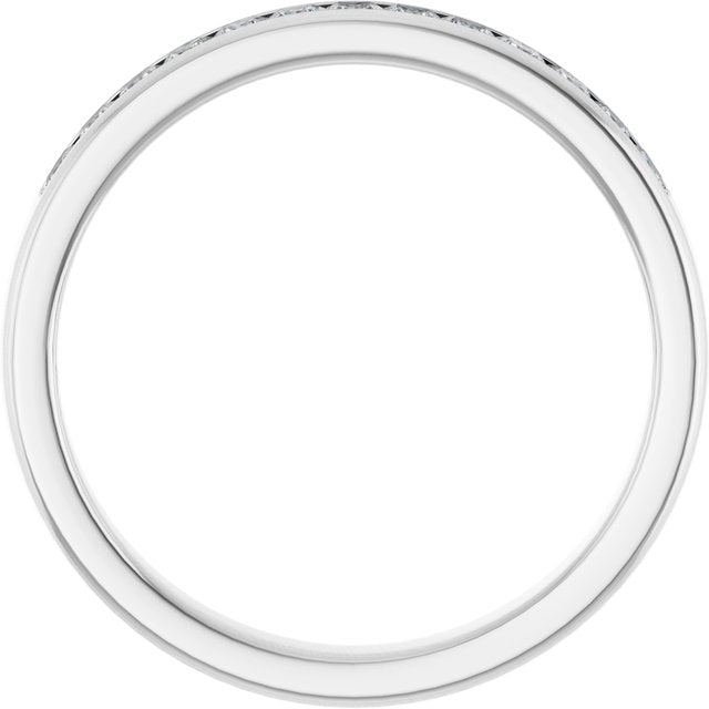 5/8 CTW Natural Diamond Band, 3.5 mm