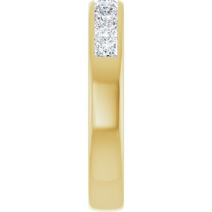 1 1/2 CTW Lab-Grown Diamond Band, 4.45 mm