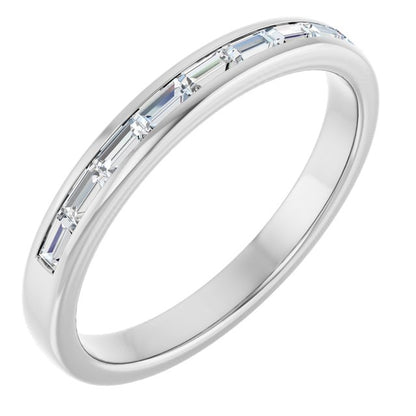 3/8 CTW Lab-Grown Diamond Band, 3.03 mm
