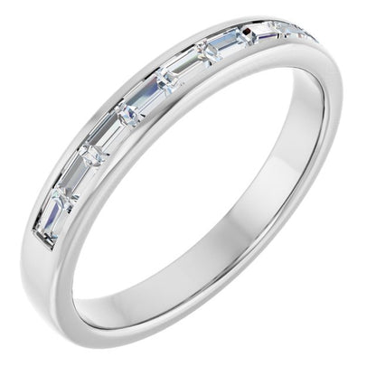 3/4 CTW Natural Diamond Band, 3.5 mm