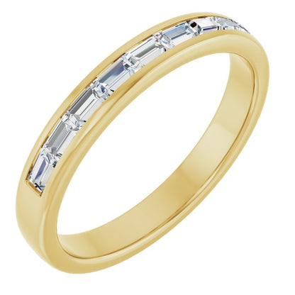 3/4 CTW Natural Diamond Band, 3.5 mm