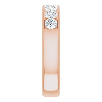 1 1/2 CTW Natural Diamond Band, 4.96 mm