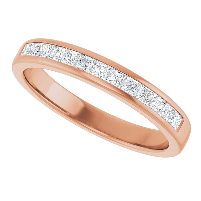 1/2 CTW Lab-Grown Diamond Band, 3.5 mm