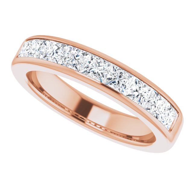 14K Rose Gold 1 3/4 CTW Natural Diamond Band