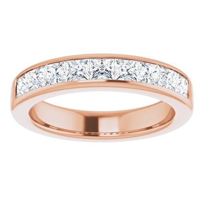 14K Rose Gold 1 3/4 CTW Natural Diamond Band