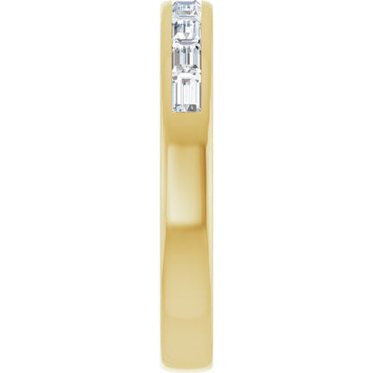 3/4 CTW Lab-Grown Diamond Band, 3.5 mm
