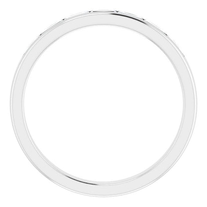 3/8 CTW Natural Diamond Band, 3.03 mm