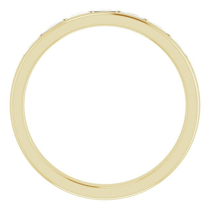 3/8 CTW Natural Diamond Band, 3.03 mm