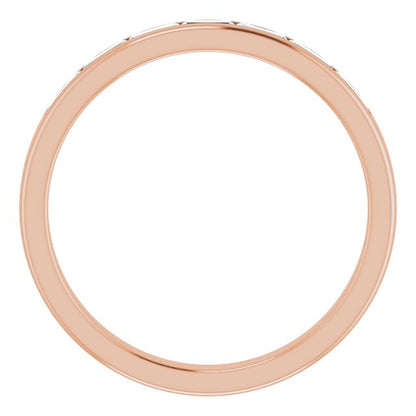 3/8 CTW Lab-Grown Diamond Band, 3.03 mm