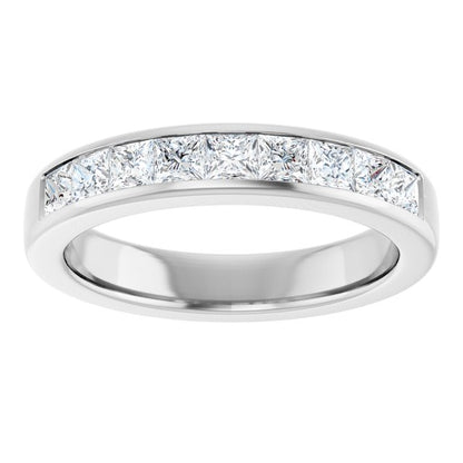 1 1/2 CTW Lab-Grown Diamond Band, 4.45 mm