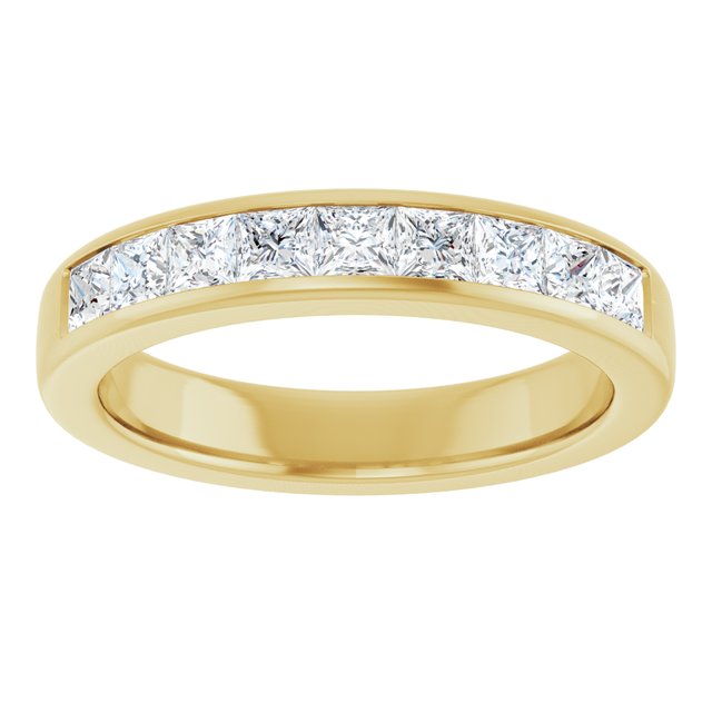 1 1/2 CTW Lab-Grown Diamond Band, 4.45 mm