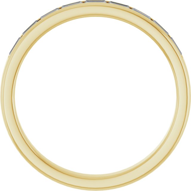 3/4 CTW Lab-Grown Diamond Band, 3.5 mm