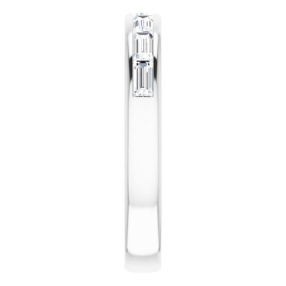 3/4 CTW Lab-Grown Diamond Band, 3.5 mm