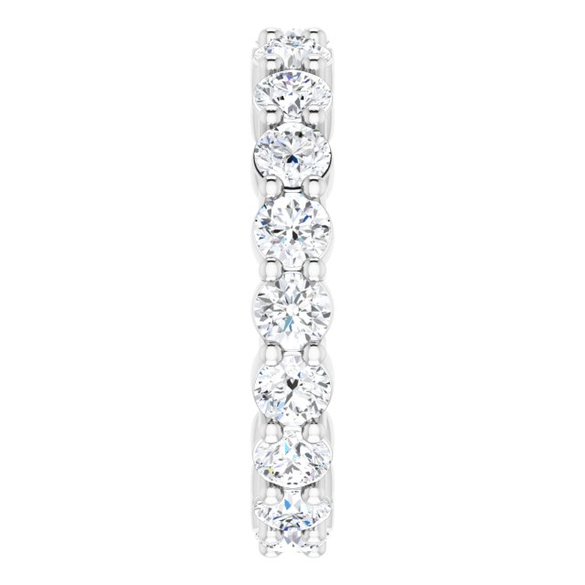 1 5/8 CTW Natural Diamond Eternity Band, 3.3 mm