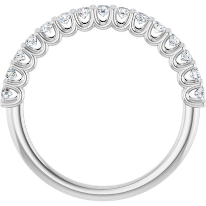 3/8 CTW Natural Diamond Anniversary Band, 2.47 mm