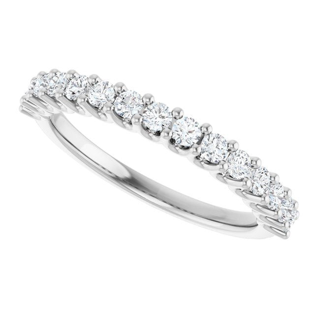 3/8 CTW Natural Diamond Anniversary Band, 2.47 mm
