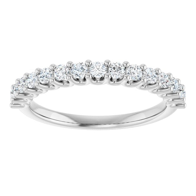 3/8 CTW Natural Diamond Anniversary Band, 2.47 mm