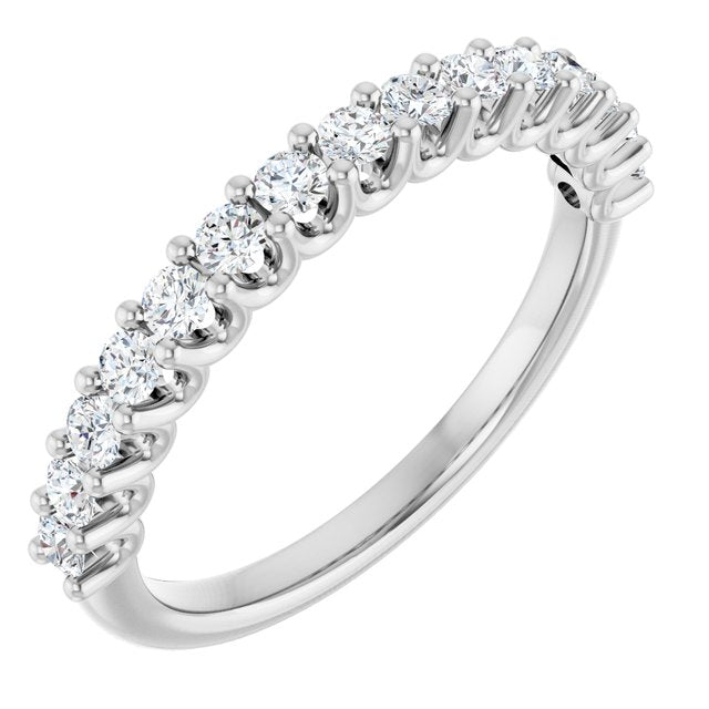 3/8 CTW Natural Diamond Anniversary Band, 2.47 mm