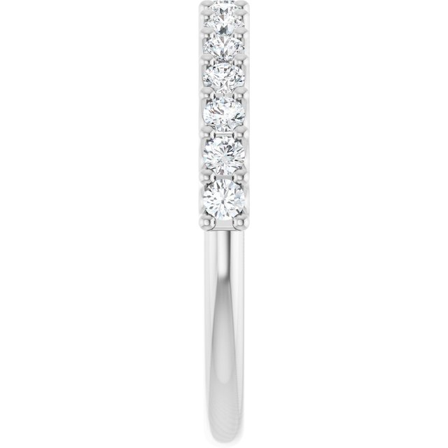 3/8 CTW Natural Diamond Anniversary Band, 2.47 mm