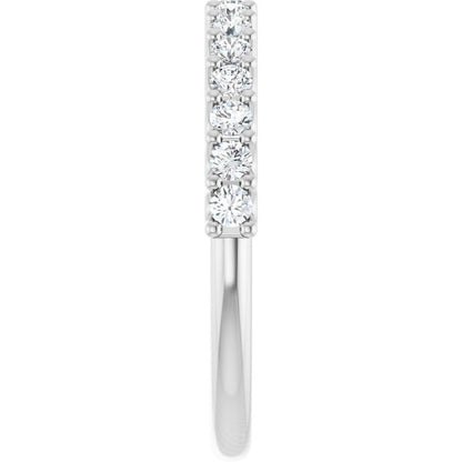 3/8 CTW Natural Diamond Anniversary Band, 2.47 mm