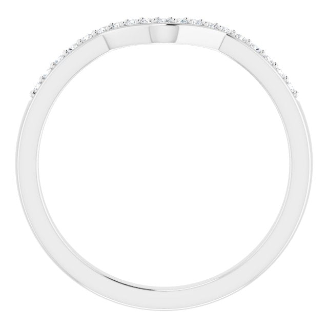 1/10 CTW Natural Diamond Matching Band, 2 mm