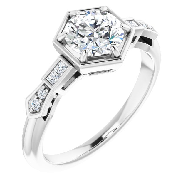 1/10 CTW Natural Diamond Matching Band, 2 mm