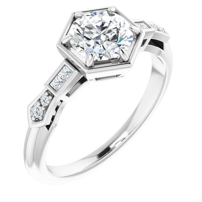 1/10 CTW Natural Diamond Matching Band, 2 mm