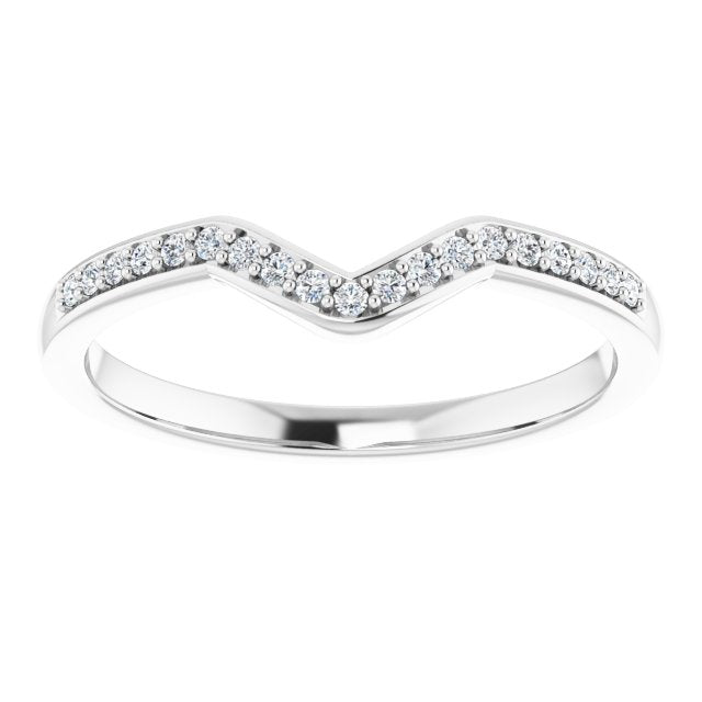 1/10 CTW Natural Diamond Matching Band, 2 mm