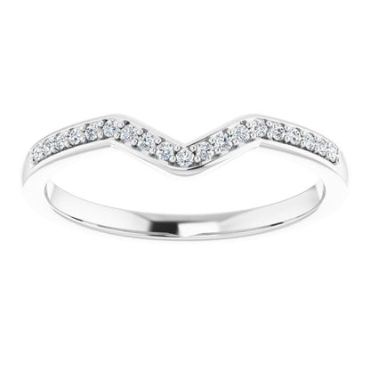 1/10 CTW Natural Diamond Matching Band, 2 mm