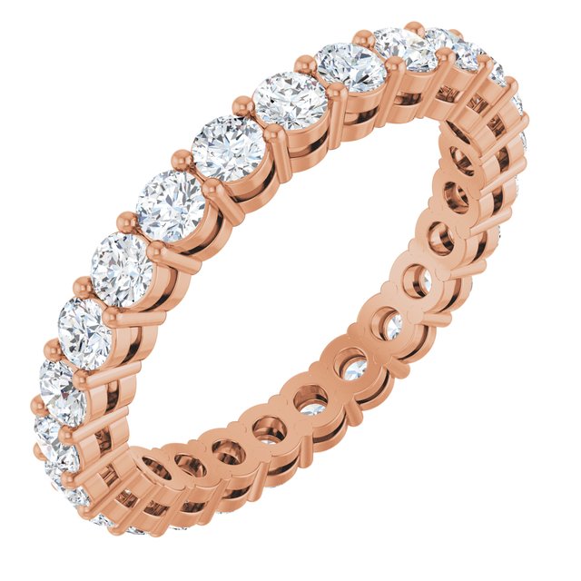 1 1/2 CTW Natural Diamond Eternity Band, 2.7 mm