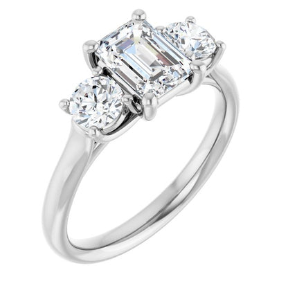 1 9/10 CTW Lab-Grown Diamond Engagement Ring, 7.62 mm