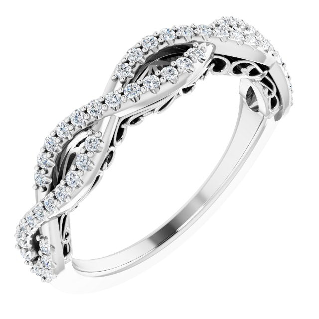 1/4 CTW Natural Diamond Anniversary Band, 4.1 mm