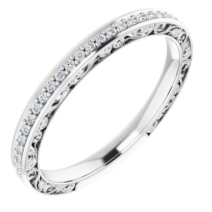 1/4 CTW Natural Diamond Anniversary Band, 2.73 mm