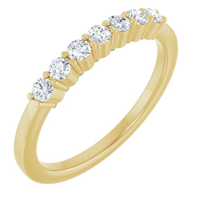 1/3 CTW Natural Diamond Anniversary Band, 2.25 mm