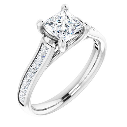 1/2 CTW Natural Diamond Matching Band, 3.3 mm