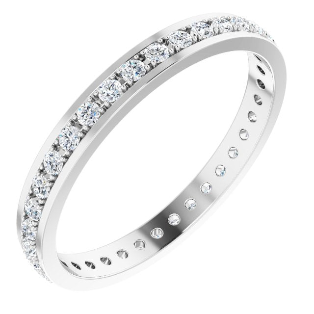 1/2 CTW Natural Diamond Eternity Band, 2.9 mm
