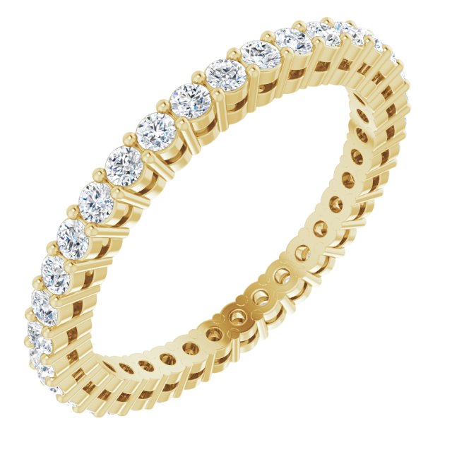 3/4 CTW Natural Diamond Eternity Band, 1.9 mm