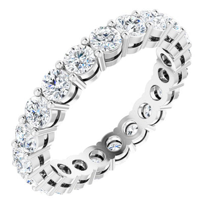 1 9/10 CTW Natural Diamond Eternity Band, 3.2 mm