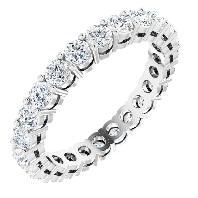 1 9/10 CTW Natural Diamond Eternity Band, 3.2 mm