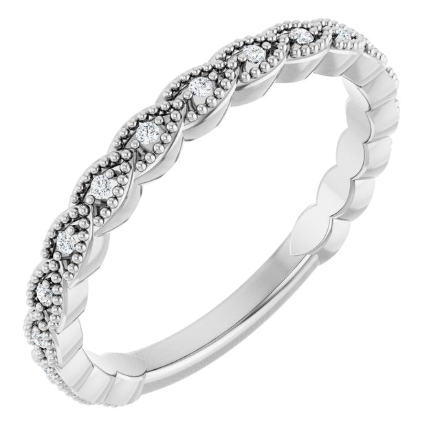 .07 CTW Natural Diamond Anniversary Band, 2.35 mm