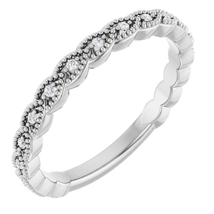 .07 CTW Natural Diamond Anniversary Band, 2.35 mm