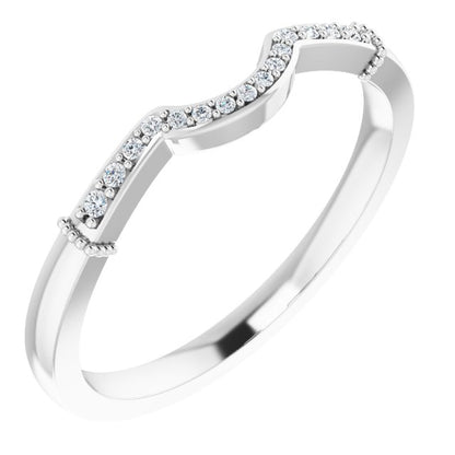 .05 CTW Natural Diamond Matching Band
