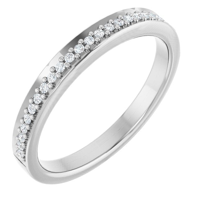 1/8 CTW Natural Diamond Band, 21.15 mm