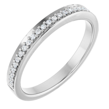 1/8 CTW Natural Diamond Band, 21.15 mm