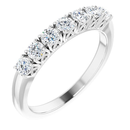 1/2 CTW Natural Diamond Anniversary Band, 2.74 x 20.94 mm