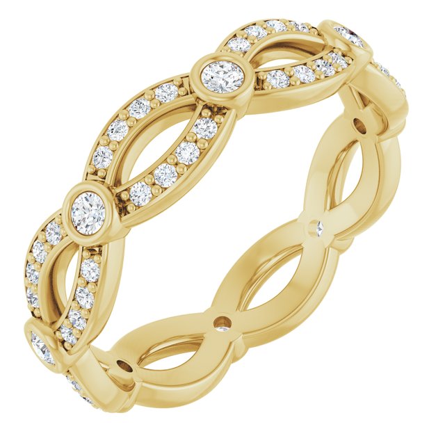 1/2 CTW Eternity Band