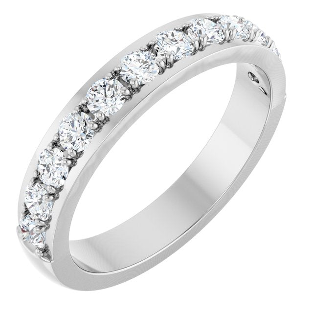 3/4 CTW Natural Diamond Anniversary Band, 3.7 mm