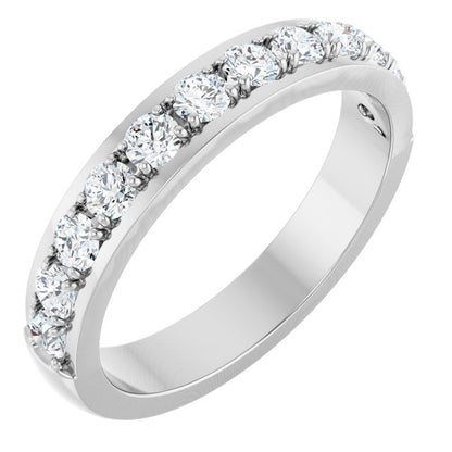 3/4 CTW Natural Diamond Anniversary Band, 3.7 mm