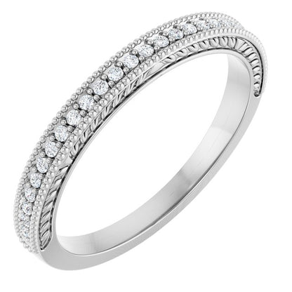 1/10 CTW Natural Diamond Anniversary Band, 2.5 mm