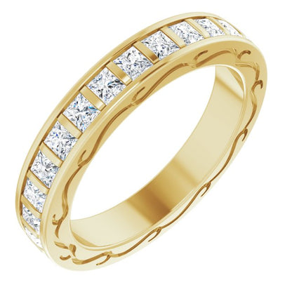 3/4 CTW Natural Diamond Eternity Band, 2.7 x 20.27 mm